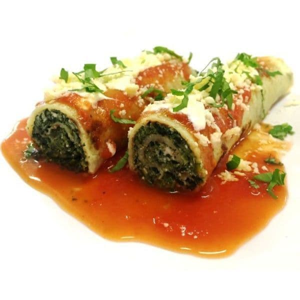 Canelones de Verdura con Ricota