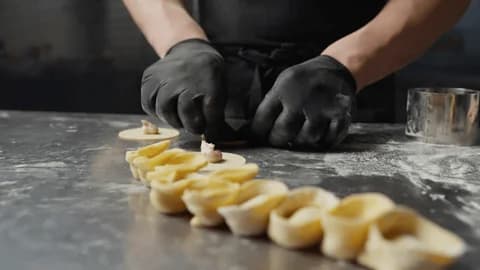 Capeletis de Verdura con Pollo