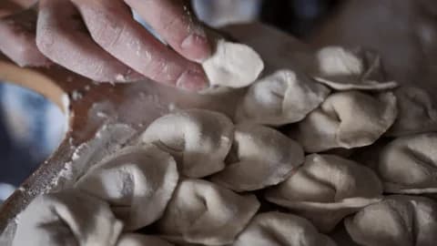 Capeletis de Verdura con Queso