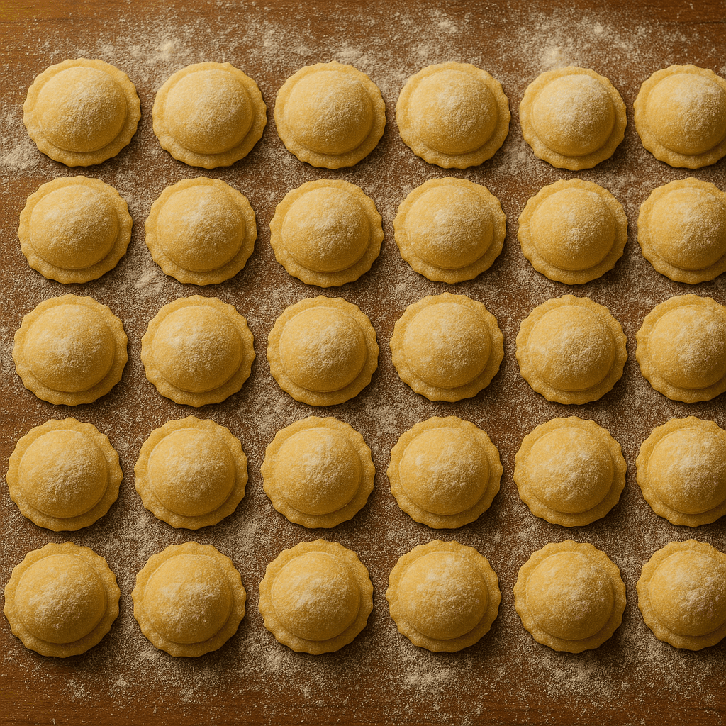 Sorrentinos de Batata y Queso Azul