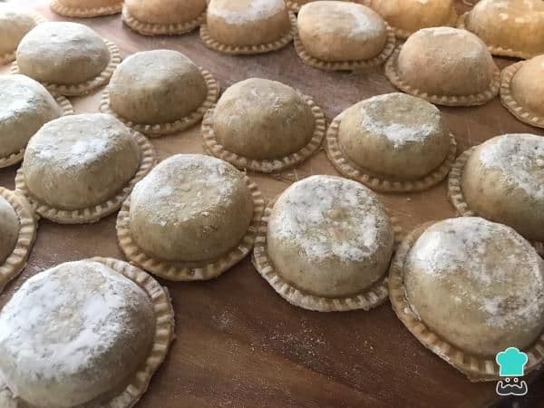 Sorrentinos de Verdura y Queso