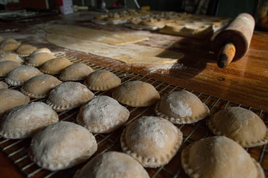 Sorrentinos de Verdura y Ricota