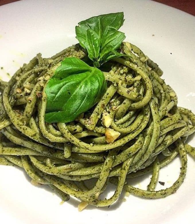 Tallarines de Perejil